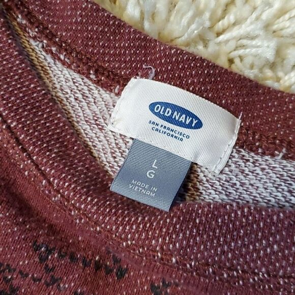 OLD NAVY Aztec Print Sweatshirt - Picture 4 of 7